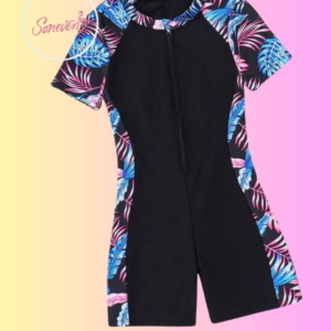 black & white medallion tunic set
